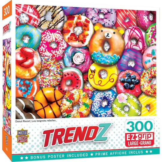 Assorted MasterPieces® EZ Grip™ Trendz™ Jigsaw Puzzle